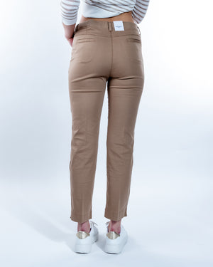 Pantalón recto de algodón